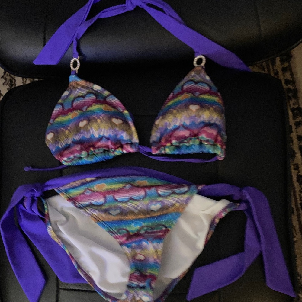 OP Kids Swim Set - Purple and Multicolor
